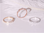 Marquise Cluster Stackable Band Ring 28412R