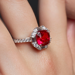 Rings DB2301R 4.39ct Ruby with 1.08ct Diamonds (FDR2426)