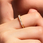 Morse Code LOVE Rings DB2302R (FDR2427)