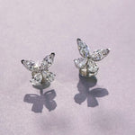 Butterfly Lab Grown Diamonds Earrings FDE2158
