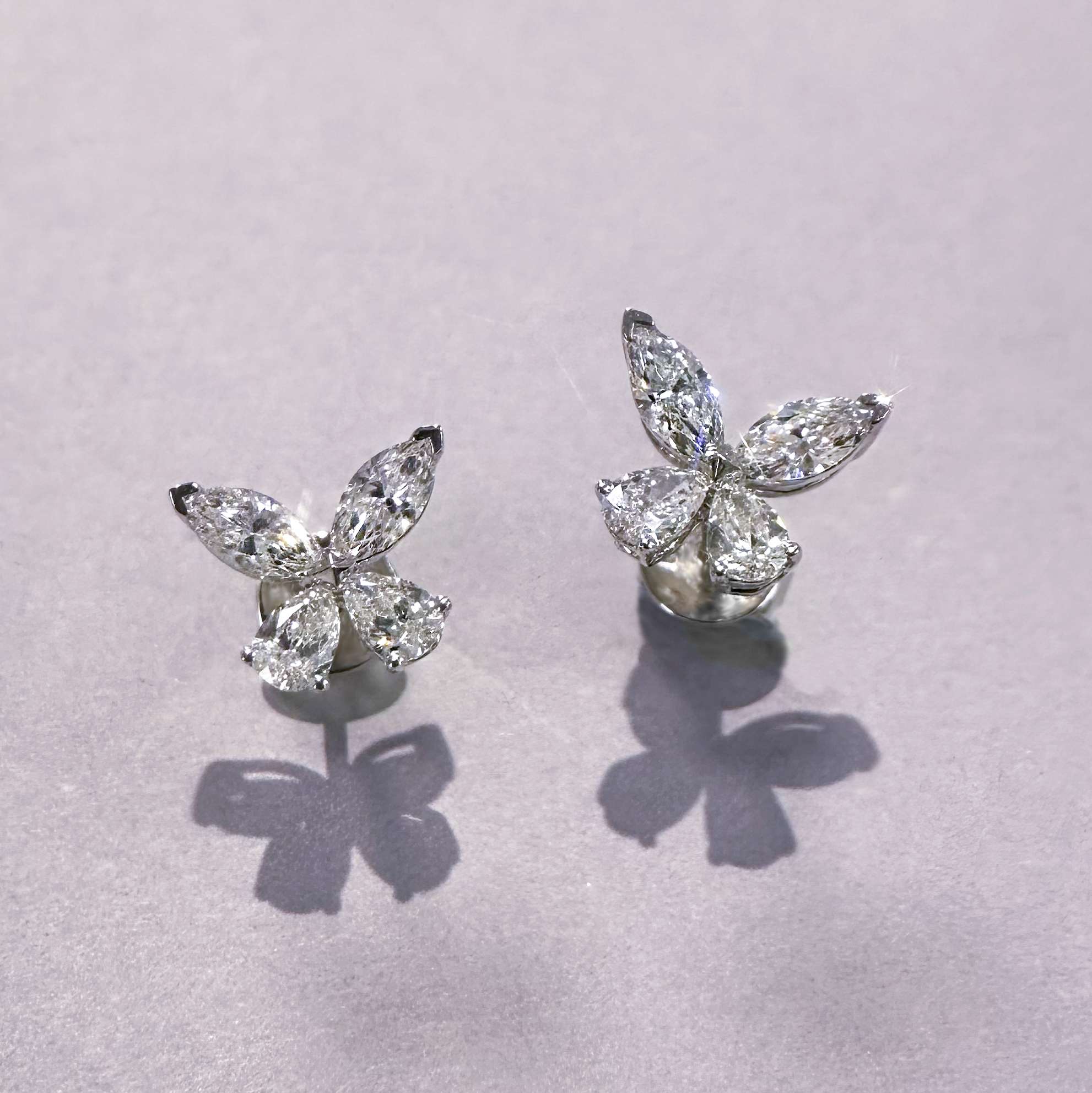 Butterfly Lab Grown Diamonds Earrings FDE2158