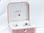 Sugar Candy Cushion Cut Pendant Necklace FDN2149