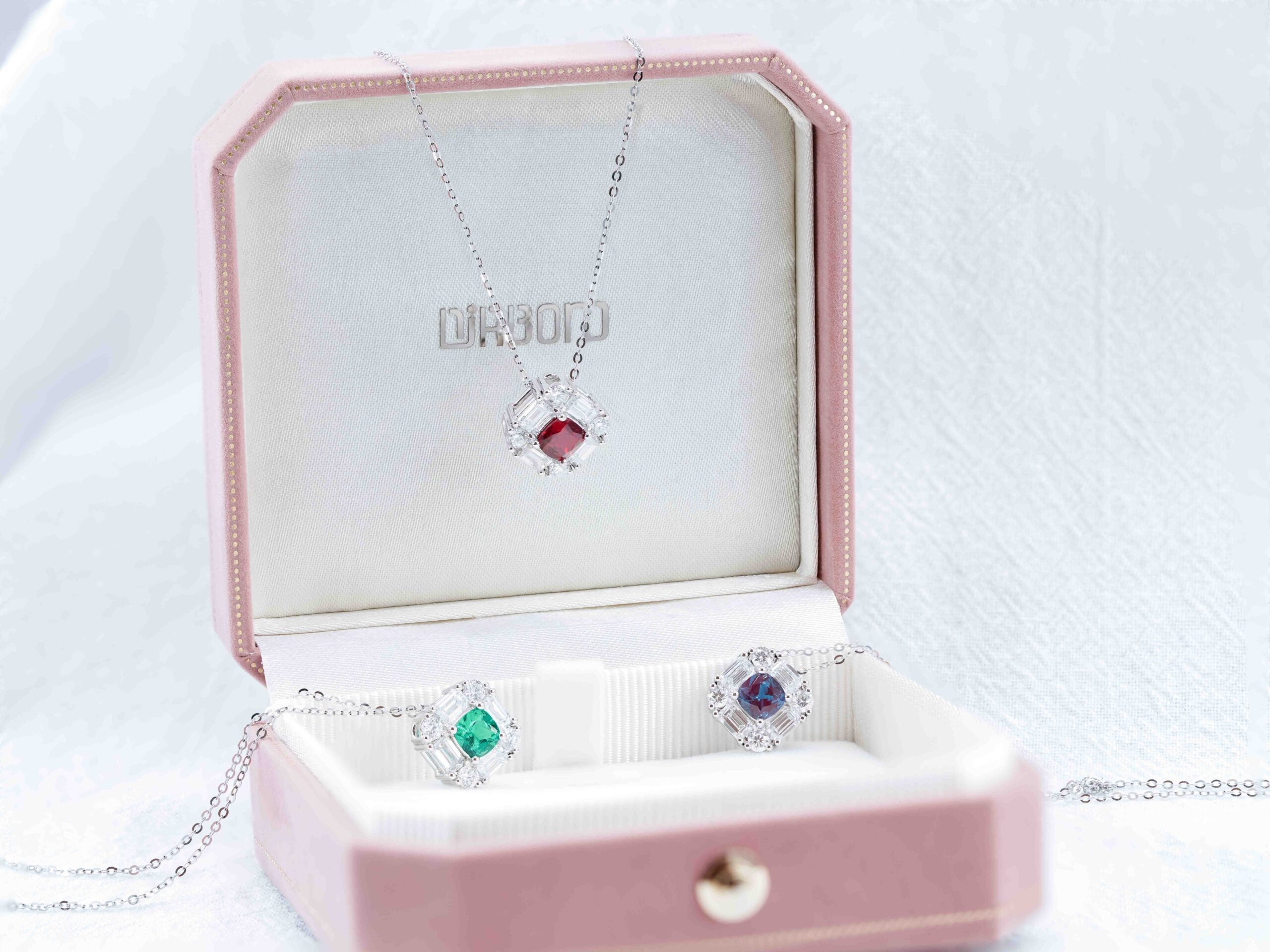 Sugar Candy Cushion Cut Pendant Necklace FDN2149