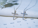 Classic Cross Lab Grown Diamond Pendant Necklace FDP2235