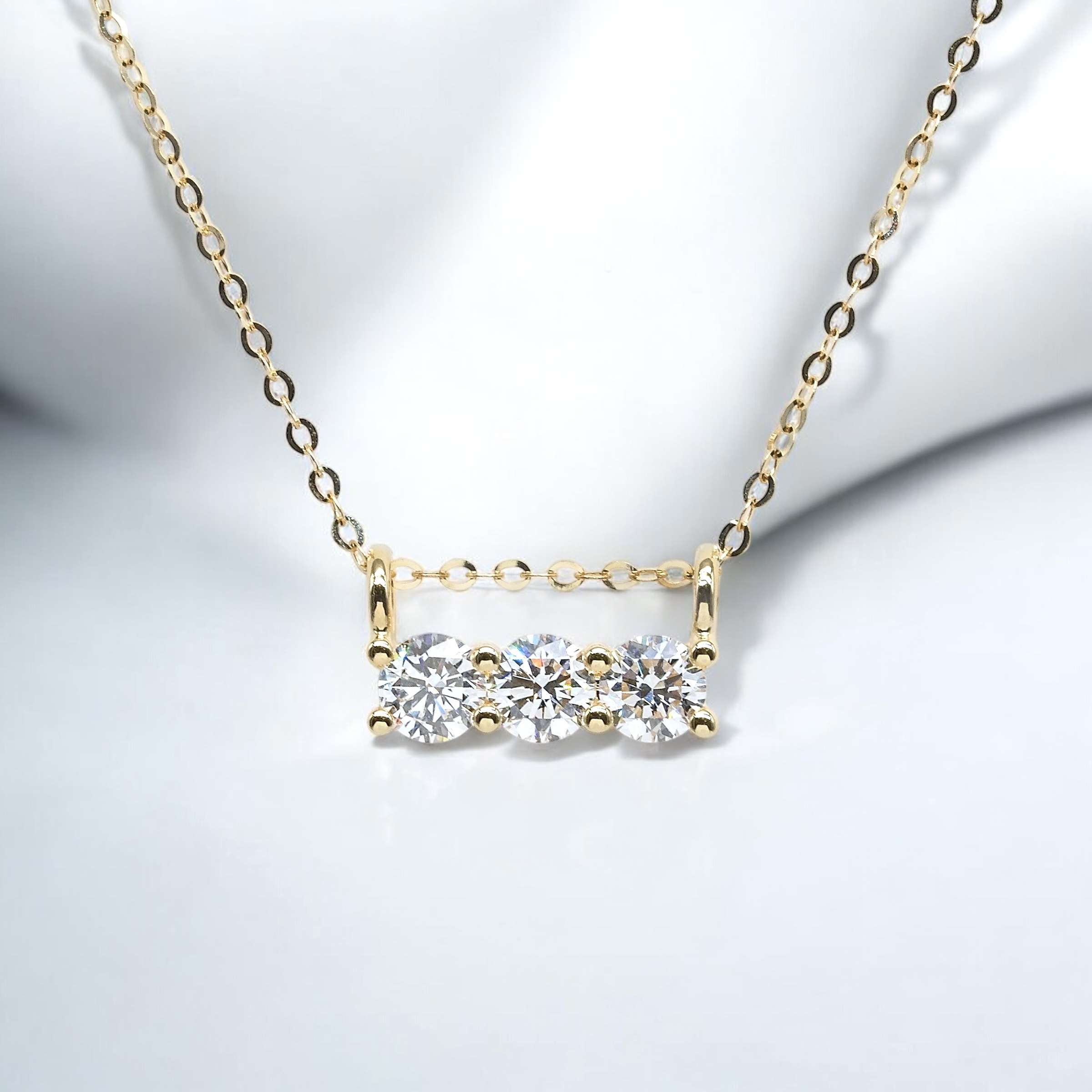 Trinity Lab Grown Diamond Necklace FDP2257