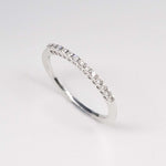 Single Row Pavé Lab Grown Diamond Ring (1.2mm) FDR2575