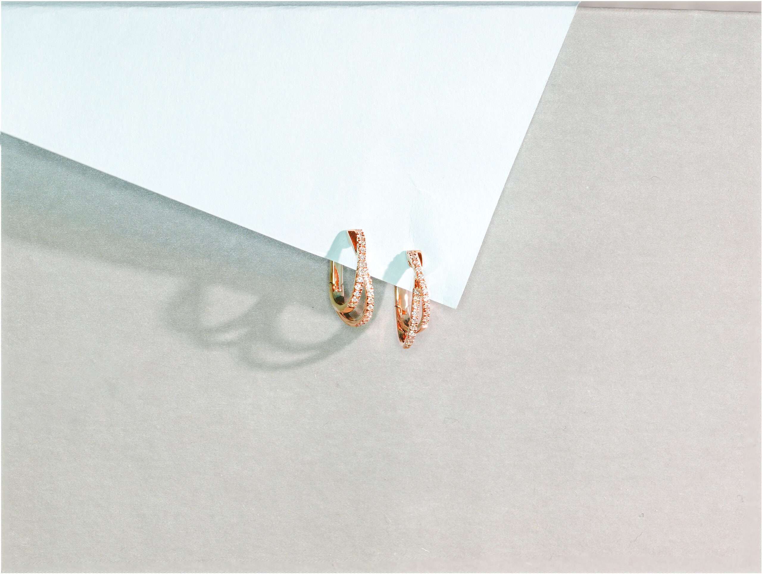 Criss Cross Huggie Earrings FDE2144
