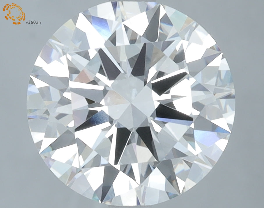 Lab-Grown 3.5ct F VVS2 ROUND Diamond IGI 738520850