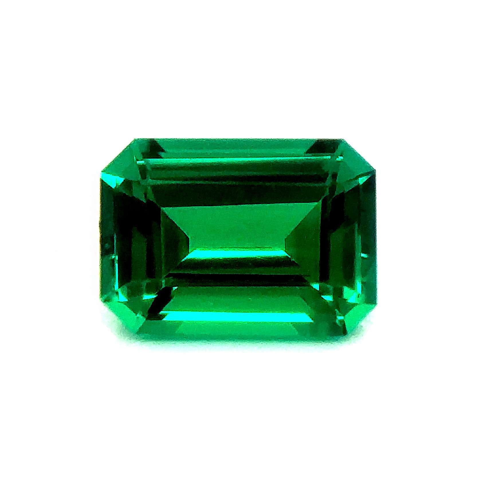 Japan Lab Gem Emerald Medium Colombian Emerald