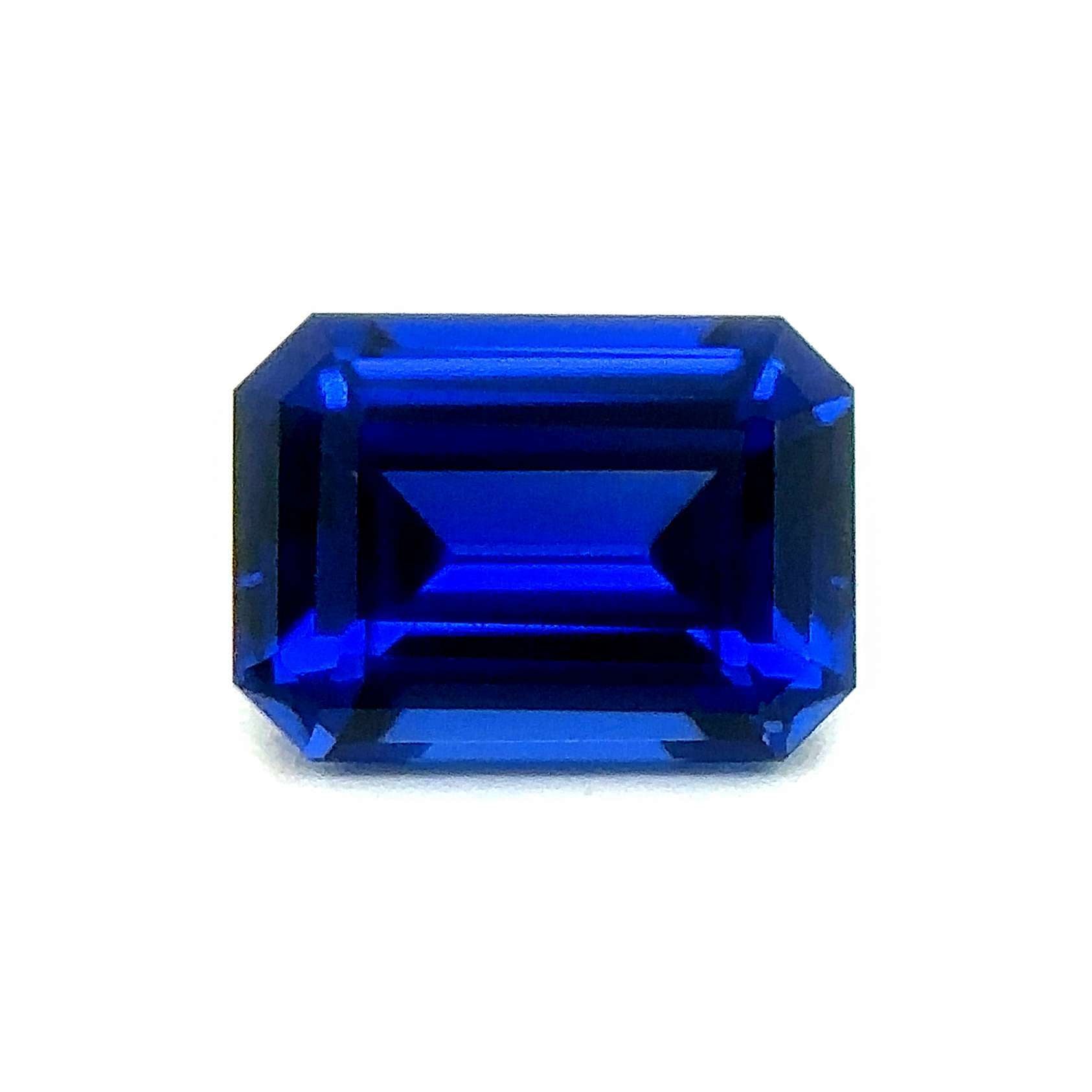 Japan Lab Gem Emerald Royal Blue Sapphire