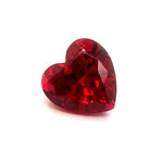 Japan Lab Gem Heart Pigeon Blood Ruby