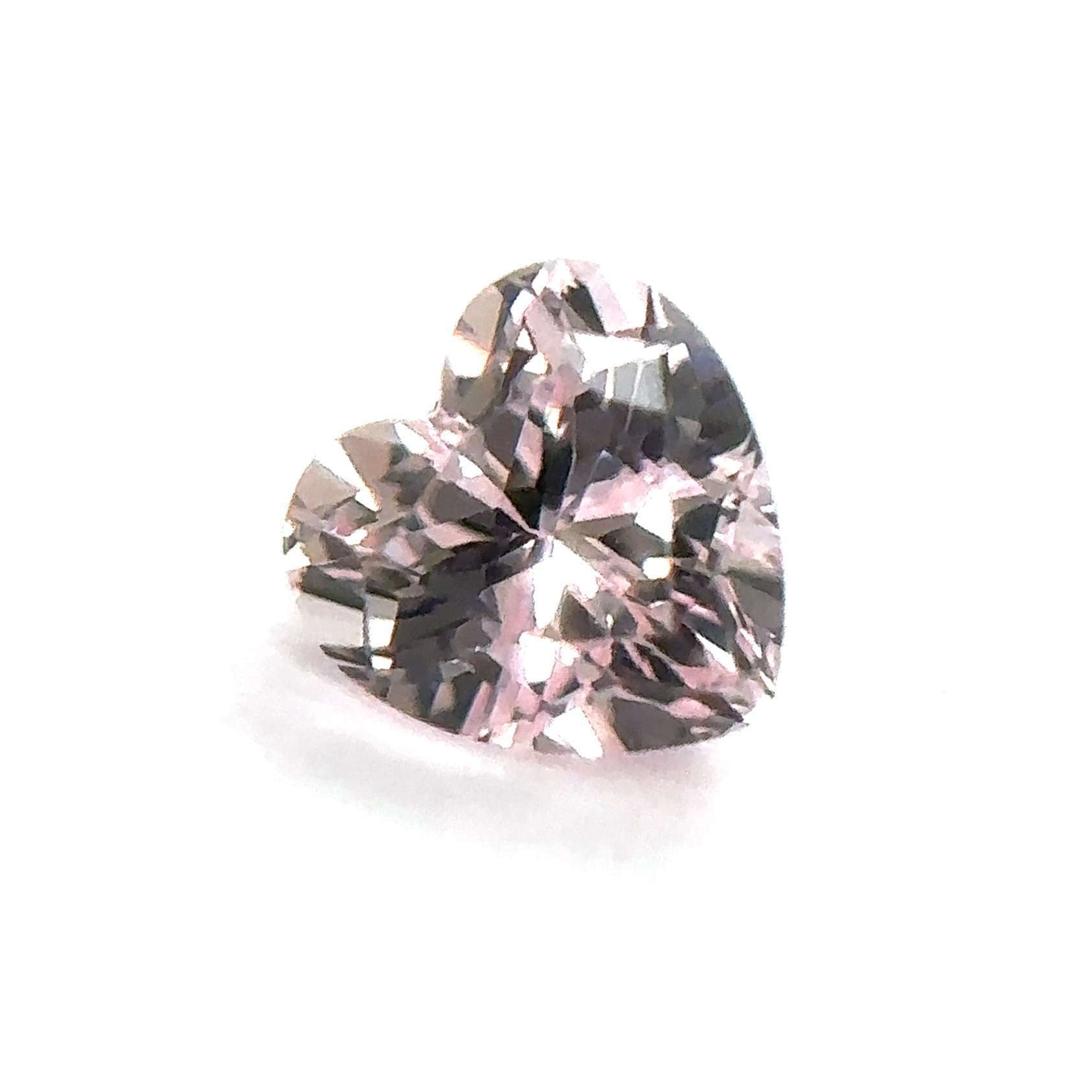 Japan Lab Gem Heart Pink Sapphire