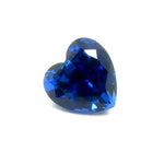 Japan Lab Gem Heart Royal Blue Sapphire