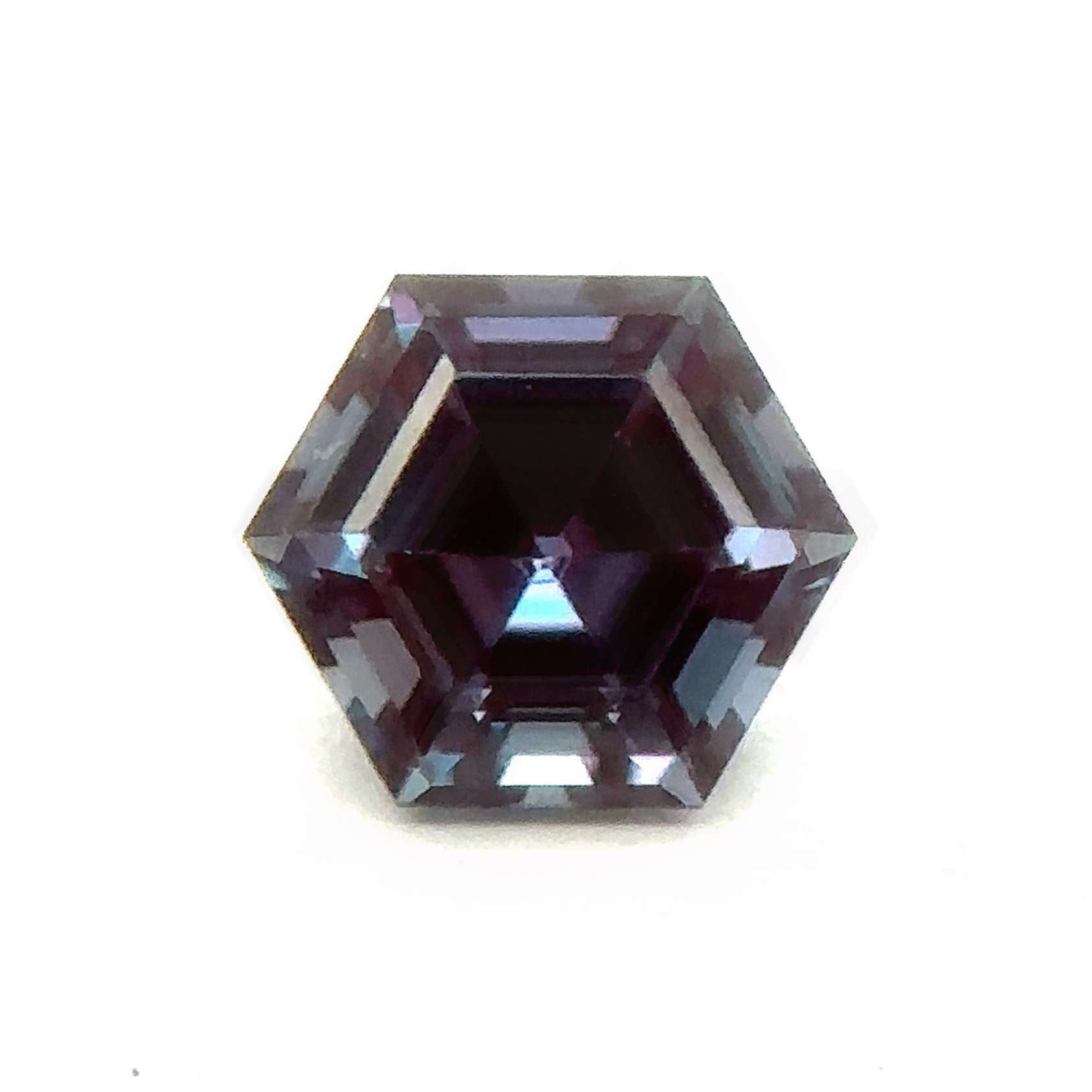 Japan Lab Gem Hexagon Alexandrite