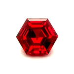 Japan Lab Gem Hexagon Pigeon Blood Ruby