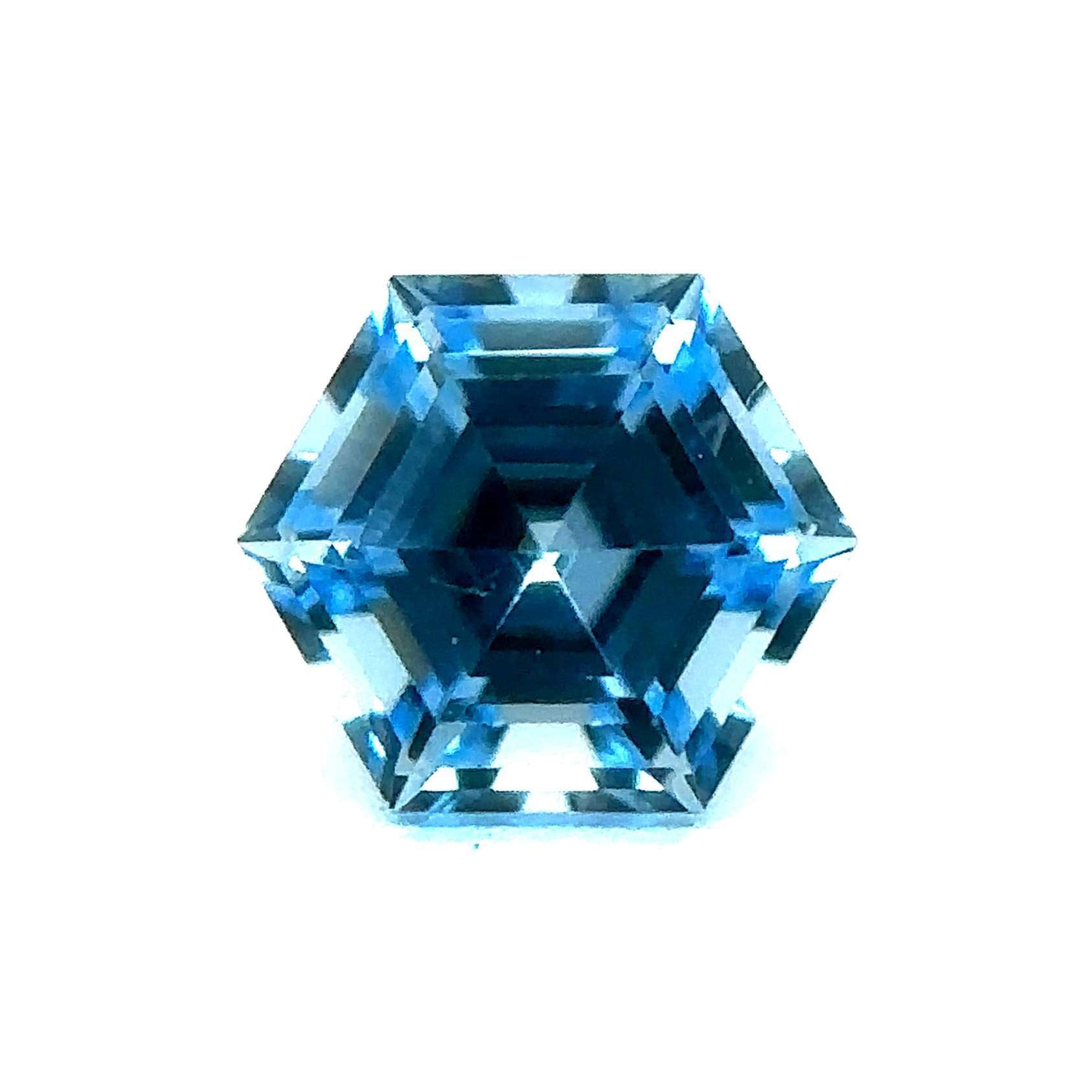 Japan Lab Gem Hexagon Topaz Spinel