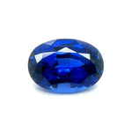 Japan Lab Gem Oval Royal Blue Sapphire