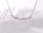 Marquise and Round Bar Necklace HP243-17
