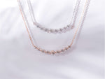 Graduated Smile Necklace MC136-17
