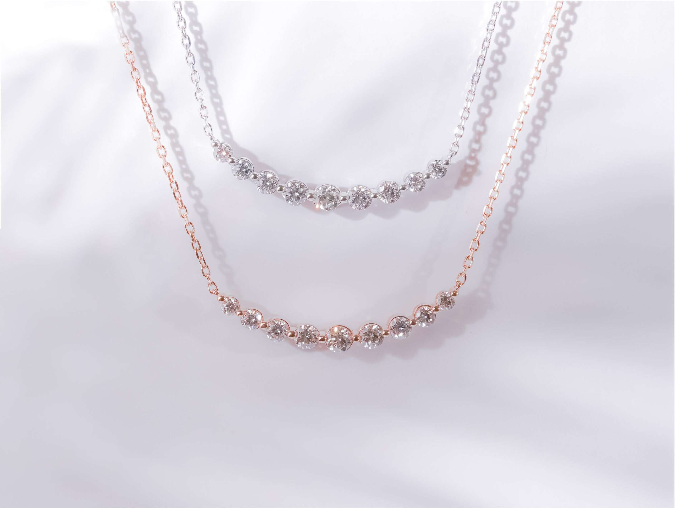 Graduated Smile Necklace MC136-17