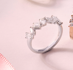 Multi Shape Lab Grown Diamond Anniversary Ring FDR2413