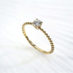 Lab Grown Diamond Beaded Solitaire FDR2477